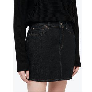 ALLSAINTS NWT Betty Denim Skirt- Indigo Blue Rinse